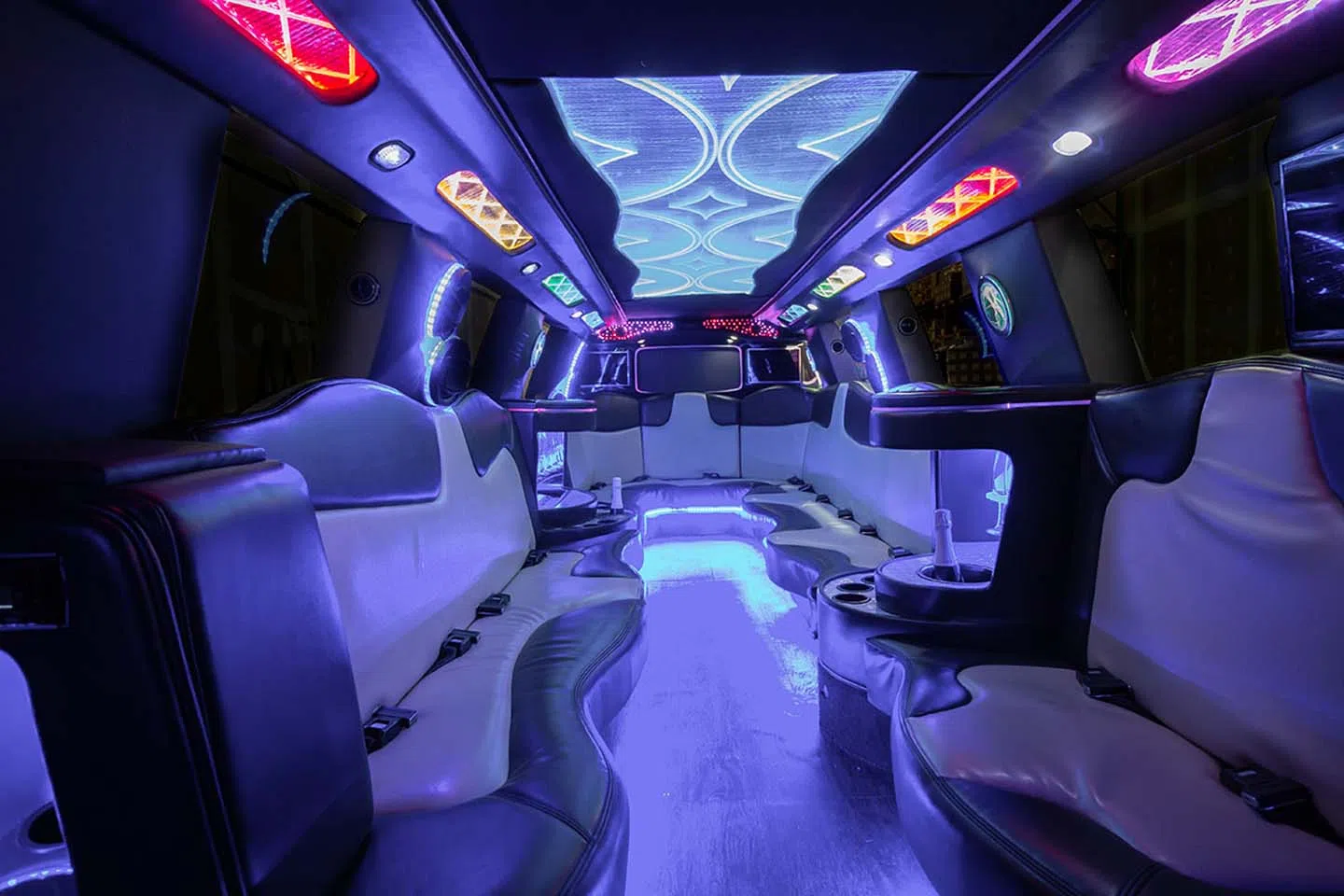 Cadillac Escalade Limo Interior