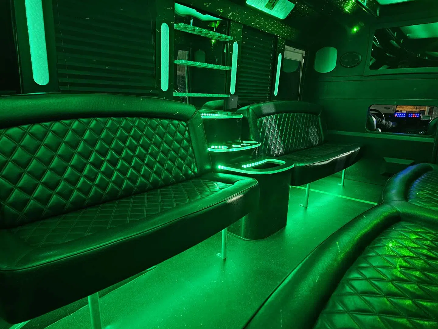 Party Bus 20-22 Passengers Interior