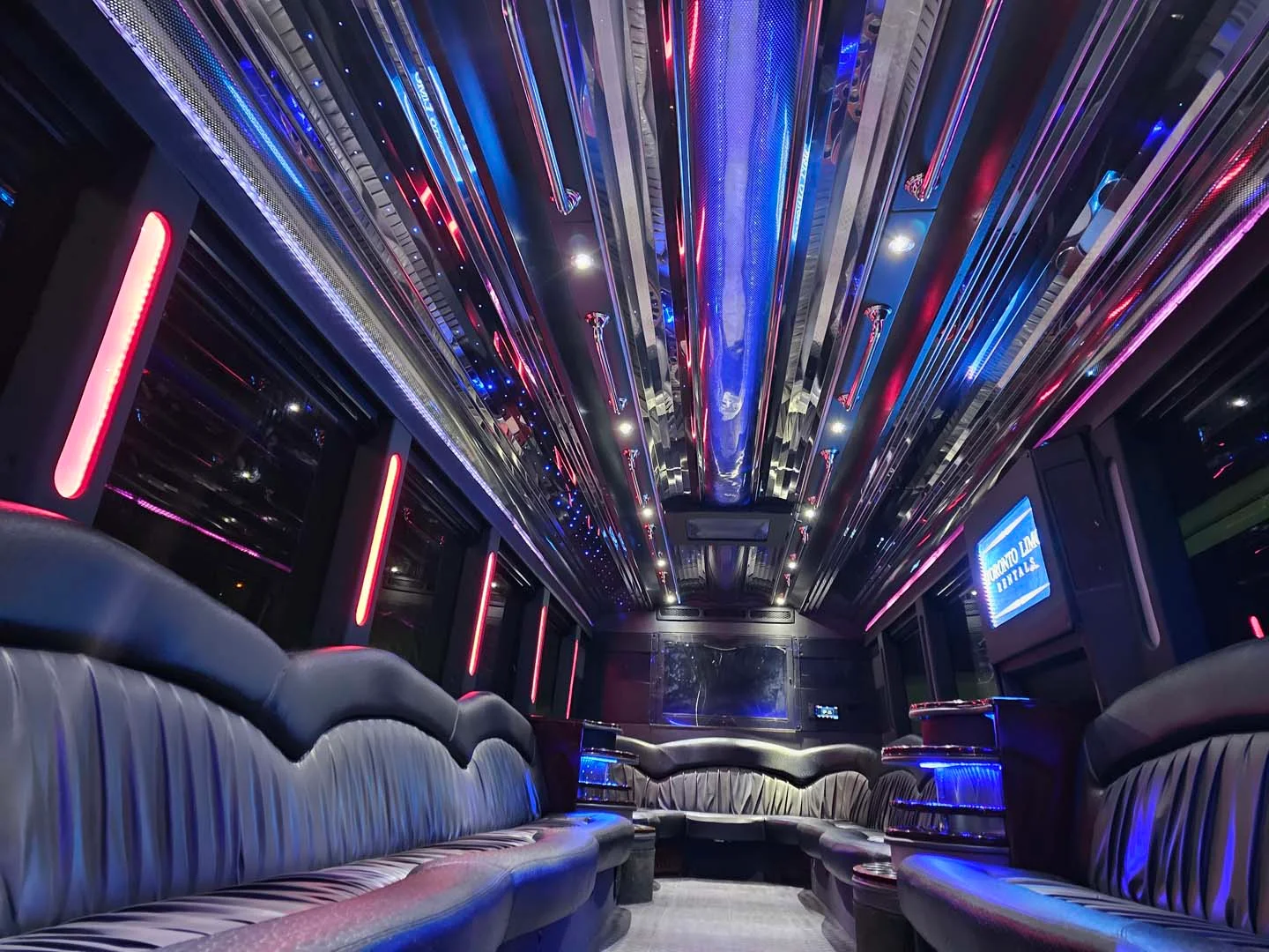 Party Bus - 38-40 Passengers Interior