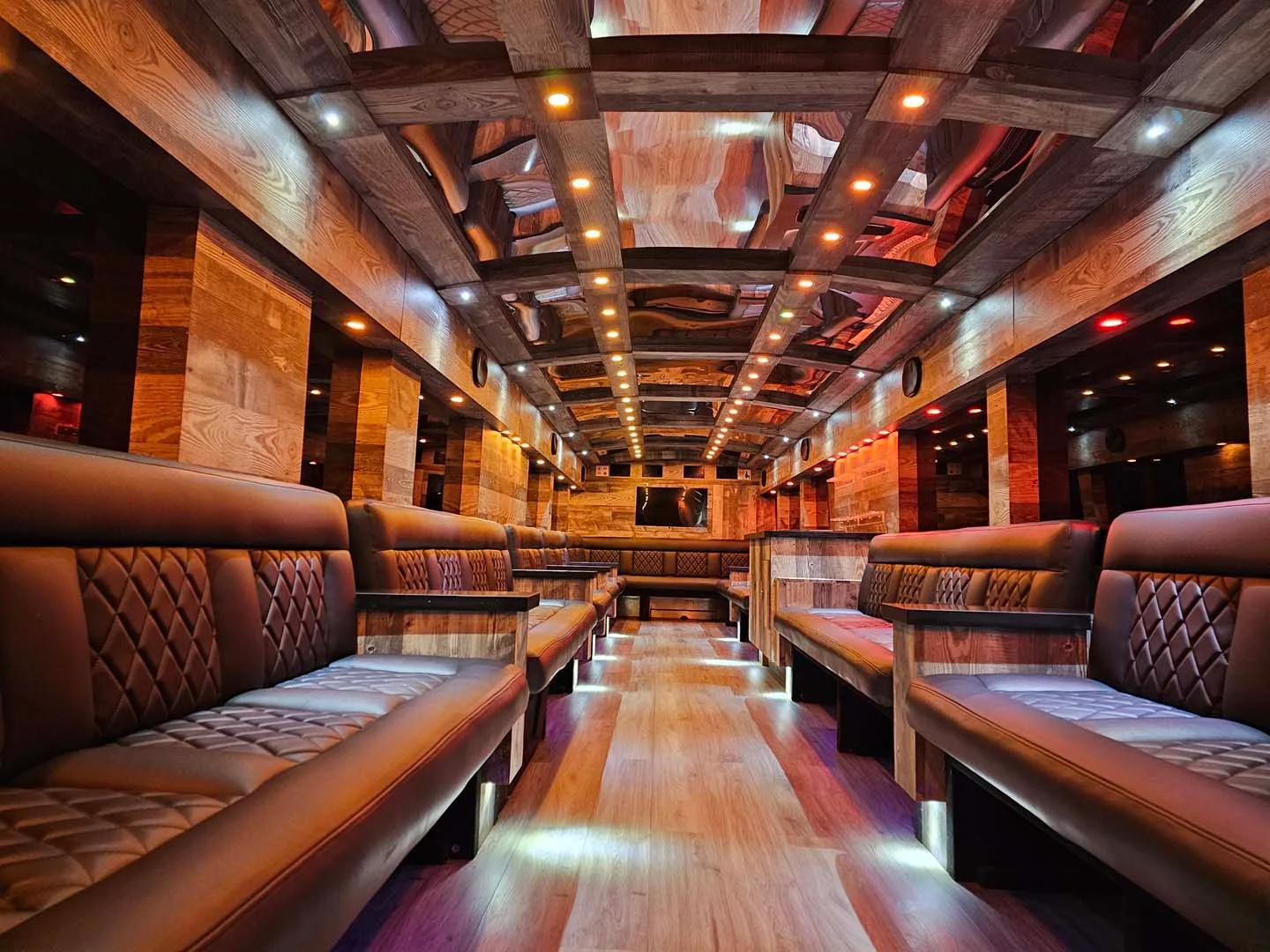 Party Bus MCI-5 (50 Pax) Interior